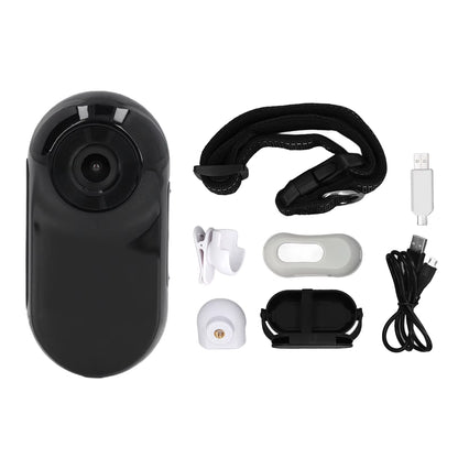 Pet Collar Camera with 120-Degree Lens and OTG Connection for Video Recording - Adjustable Magnetic Cat and Dog Outdoor Camera