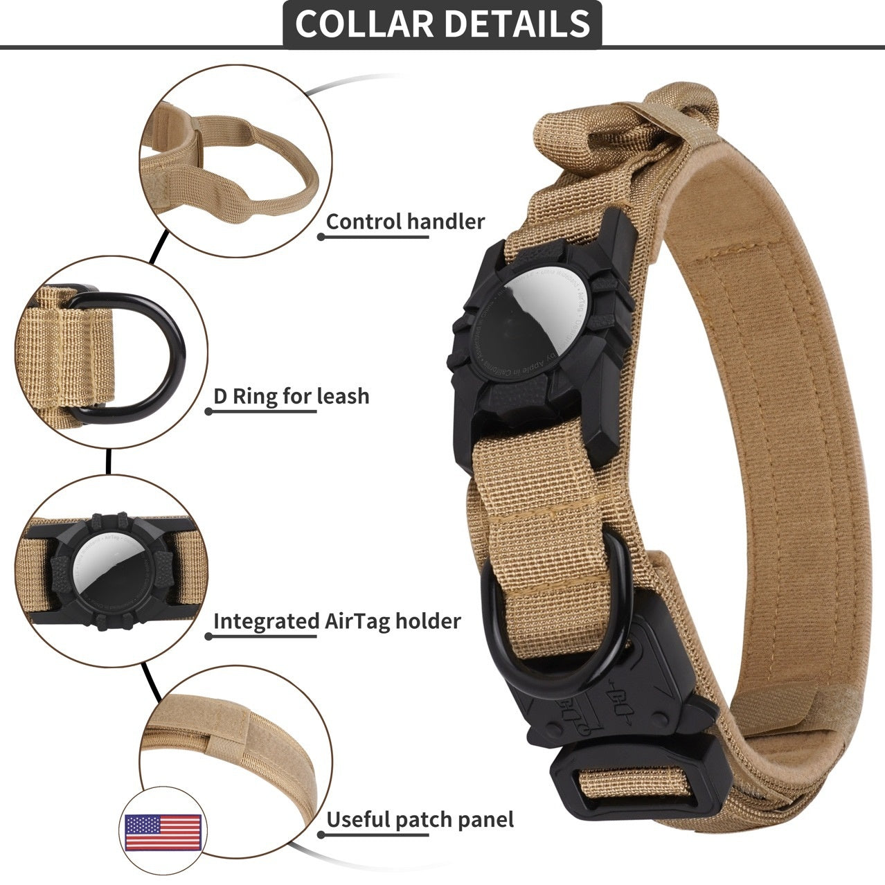 Waterproof Airtag Protective Cover for Dog Collars