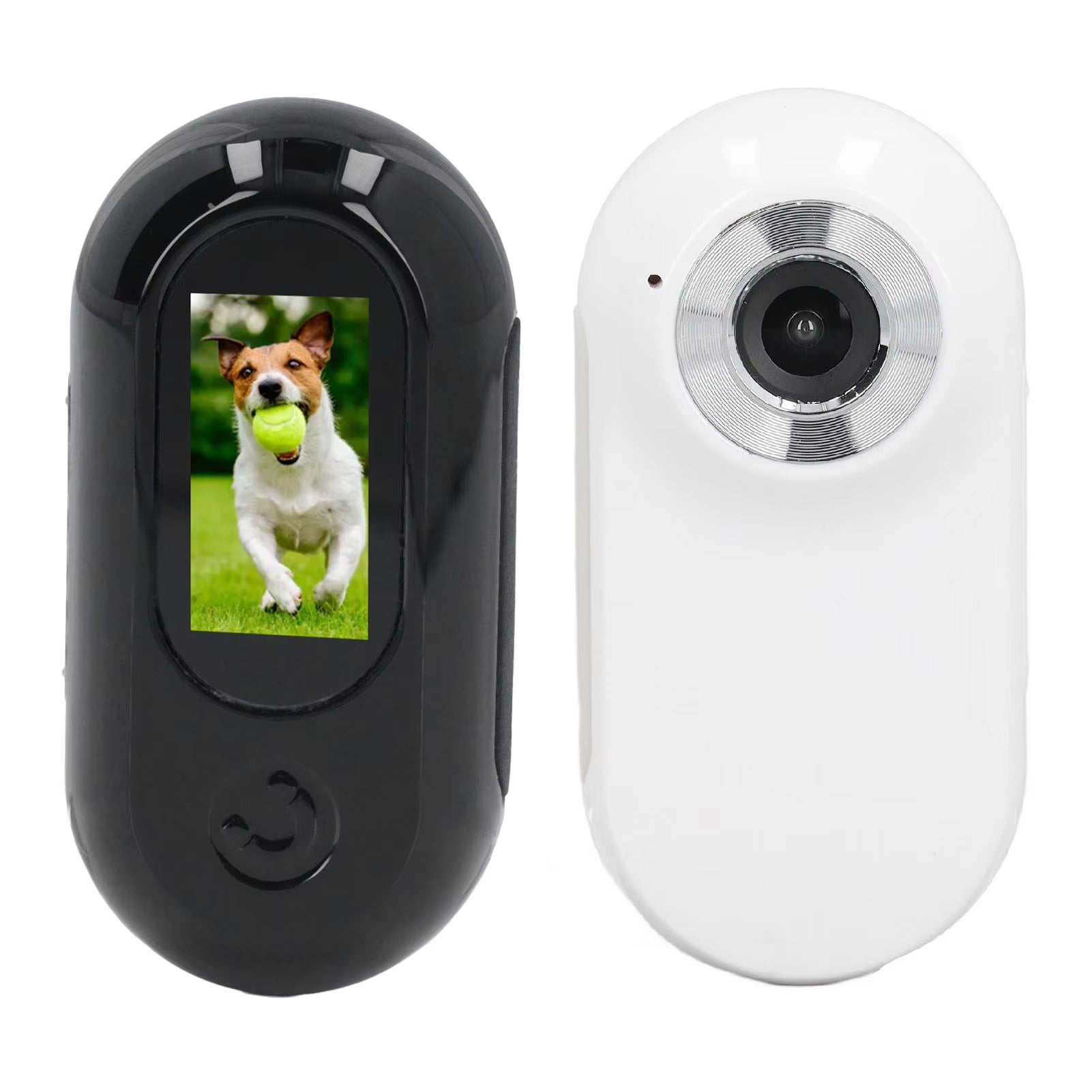 Pet Collar Camera with 120-Degree Lens and OTG Connection for Video Recording - Adjustable Magnetic Cat and Dog Outdoor Camera